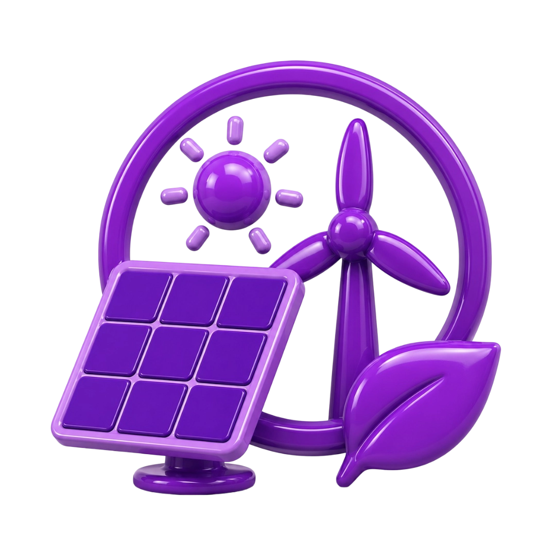 Solar & Renewable Energy 3D
